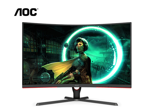 AOC Monitor 31.5'' C32G3E/67 (VA, HDMI, DP) CURVE 165Hz | M230