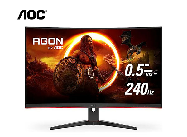 AOC Monitor 31.5'' C32G2ZE/67 (VA, HDMI, DP) CURVE 240Hz | M250