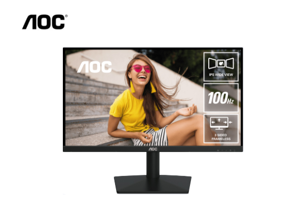 AOC Monitor 23.8” 24B15H2 (IPS, VGA, HDMI) 100Hz | M90