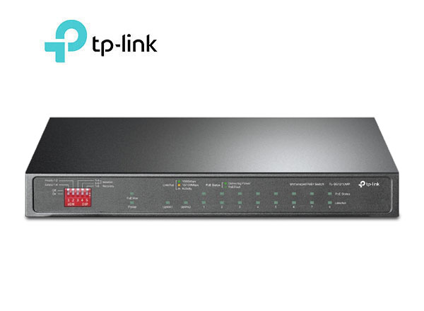 TP-Link TL-SG1210MP 10-Port Gigabit Desktop Switch with 8-Port PoE+ | T67
