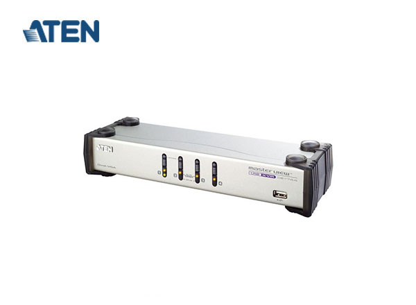 ATEN CS1744C 4-Port USB VGA Dual Display/Audio KVMP™ Switch | A145