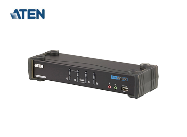 ATEN CS1784A 4-Port USB DVI Dual Link/Audio KVMP™ Switch | A199