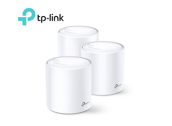 TP-Link Deco X20(3-pack) AX1800 Whole Home Mesh Wi-Fi 6 System | T140