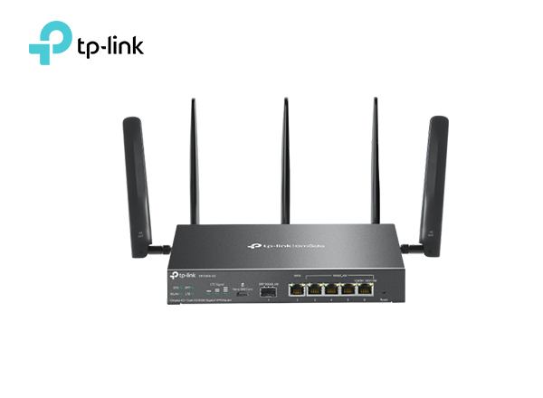 TP-Link ER706W-4G Omada 4G+ Cat6 AX3000 Gigabit VPN Gateway | T200