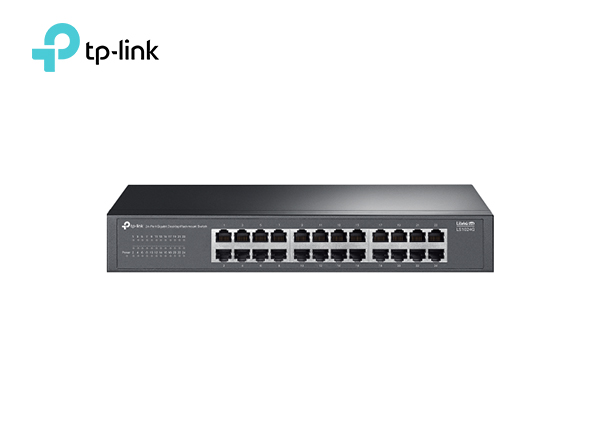 TP-Link LS1024G 24-Port Gigabit Desktop/Rackmount Switch | T53