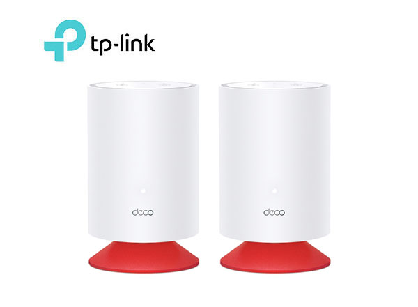 TP-Link Deco Voice X20(2-pack) AX1800 Mesh Wi-Fi 6 System with Smart Speaker | T199