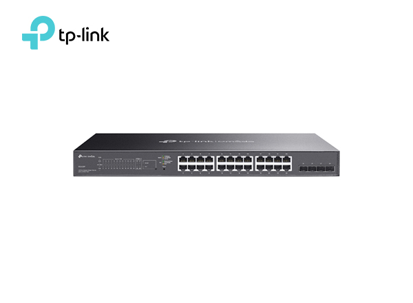 TP-Link SG2428LP Omada 28-Port Gigabit Smart Switch with 24-Port PoE+ | T155