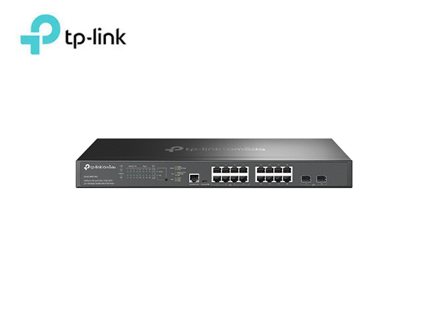 TP-Link SG3218XP-M2 Omada 16-Port 2.5G and 2-Port 10GE SFP+ L2+ Managed Switch with 8-Port PoE+ | T280