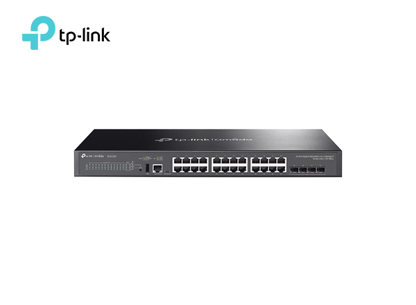 TP-Link SG5428X Omada 24-Port Gigabit Stackable Lite L3 Managed Switch with 4× 10G Slots | T245
