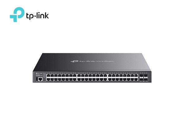TP-Link SG5452X Omada 48-Port Gigabit Stackable Lite L3 Managed Switch with 4× 10G Slots | T430