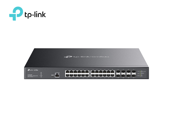 TP-Link SX3832 Omada 24-Port 10GBASE-T L2+ Managed Switch with 8 10GE SFP+ Slots | T1200