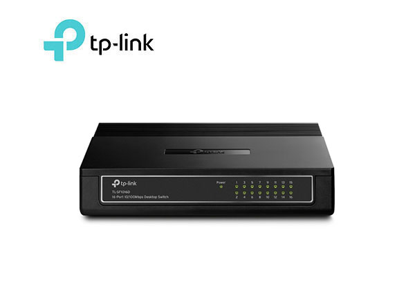 TP-Link TL-SF1016D 16-Port 10/100Mbps Desktop Switch | T16