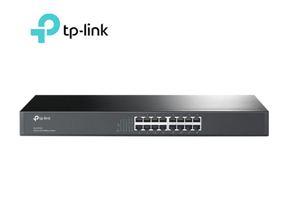 TP-Link TL-SF1016 16-Port 10/100Mbps Rackmount Switch | T27