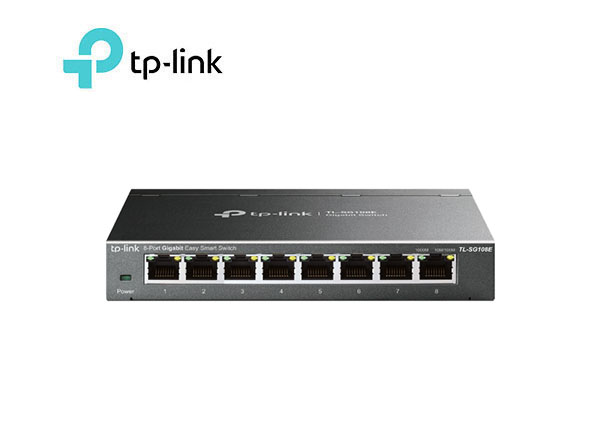 TP-Link TL-SG108E 8-Port Gigabit Easy Smart Switch | T19