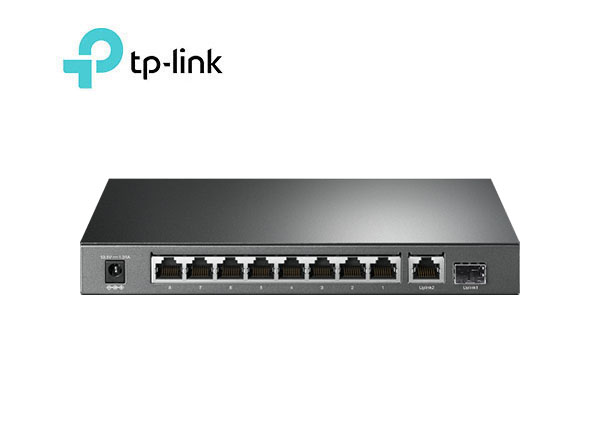 TP-Link TL-SG1210P 10-Port Gigabit Desktop Switch with 8-Port PoE+ | T47