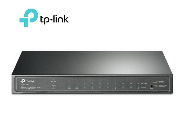 TP-Link TL-SG2210P JetStream 10-Port Gigabit Smart Switch with 8-Port PoE+ | T58
