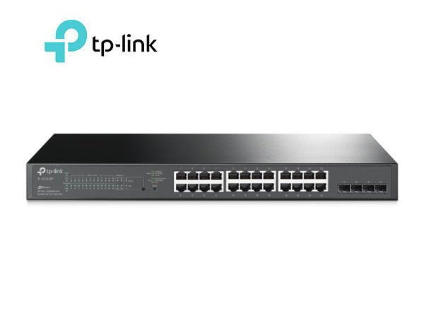 TP-Link TL-SG2428P JetStream 28-Port Gigabit Smart Switch with 24-Port PoE+ | T164