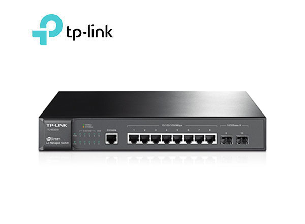 TP-Link TL-SG3210 JetStream 8-Port Gigabit L2 Managed Switch with 2 SFP Slots | T65