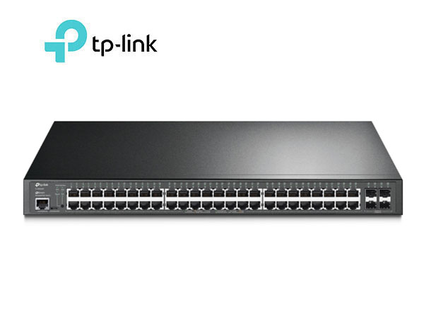 TP-Link TL-SG3452P JetStream 52-Port Gigabit L2+ Managed Switch with 48-Port PoE+ | T340