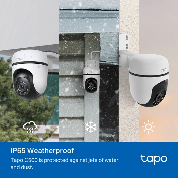 TP-Link Tapo C500 Outdoor Pan/Tilt Security WiFi Camera | T25 - Image 10