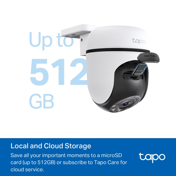 TP-Link Tapo C510W Outdoor Pan/Tilt Security WiFi Camera | T28 - Image 12