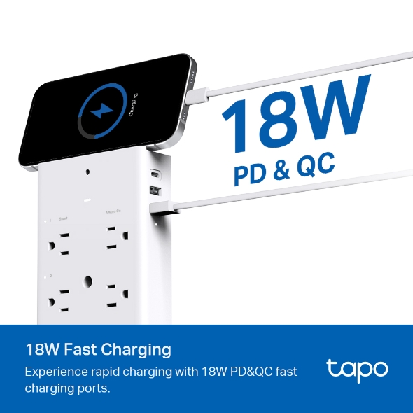 TP-Link Tapo P306 Smart Wi-Fi Outlet Extender | T27 - Image 3