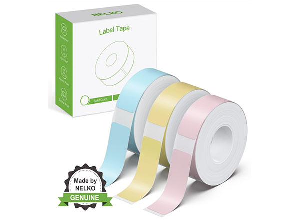NELKO Genuine P21 & P31S Label Maker Tape | L12