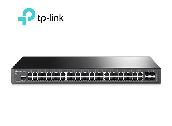 TP-Link TL-SG3452 JetStream 48-Port Gigabit L2 Managed Switch with 4 SFP Slots | T220