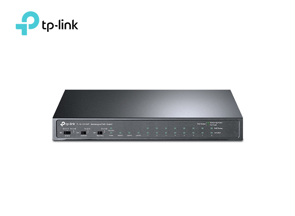 TP-Link SL1311MP 8-Port 10/100Mbps + 3-Port Gigabit Desktop Switch with 8-Port PoE+ | T58