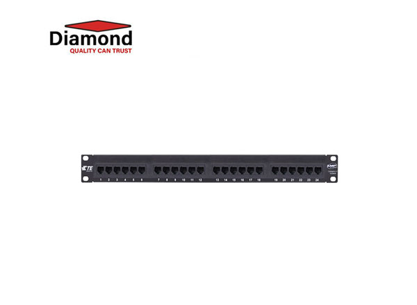 Diamond Patch Panel 24 ports cat5 AMP | D35