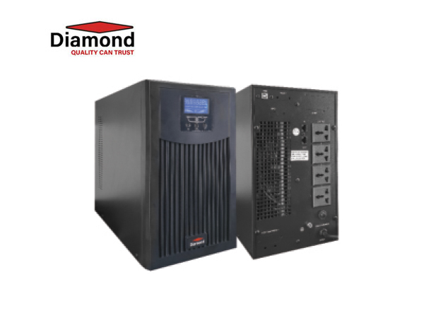 Diamond UPS 3KVA online LED | D225