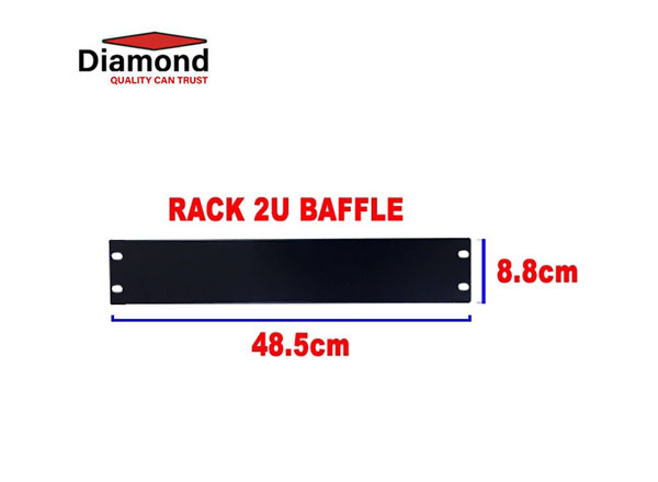 Diamond RACK 2U BAFFLE | D3