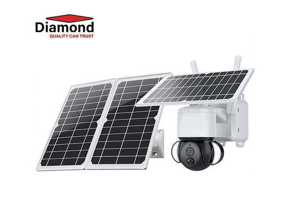 Diamond Solar Battery Powered Floodlight Camera With 4G Sim Card ST528 | D125