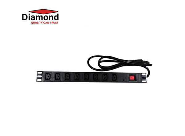 Diamond PDU 16A has 8 Female ports | D25