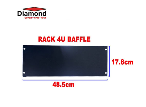 Diamond RACK 4U BAFFLE | D4-5
