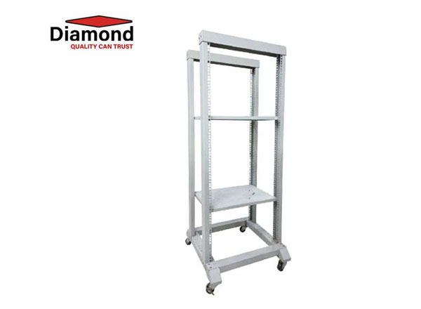 Diamond Rack 27U 4 Pole 600(W)x600(D)x1400(H) | R163