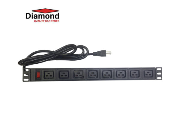 Diamond PDU 16A 8 Female ports EC13 UPS RACK mount | D25